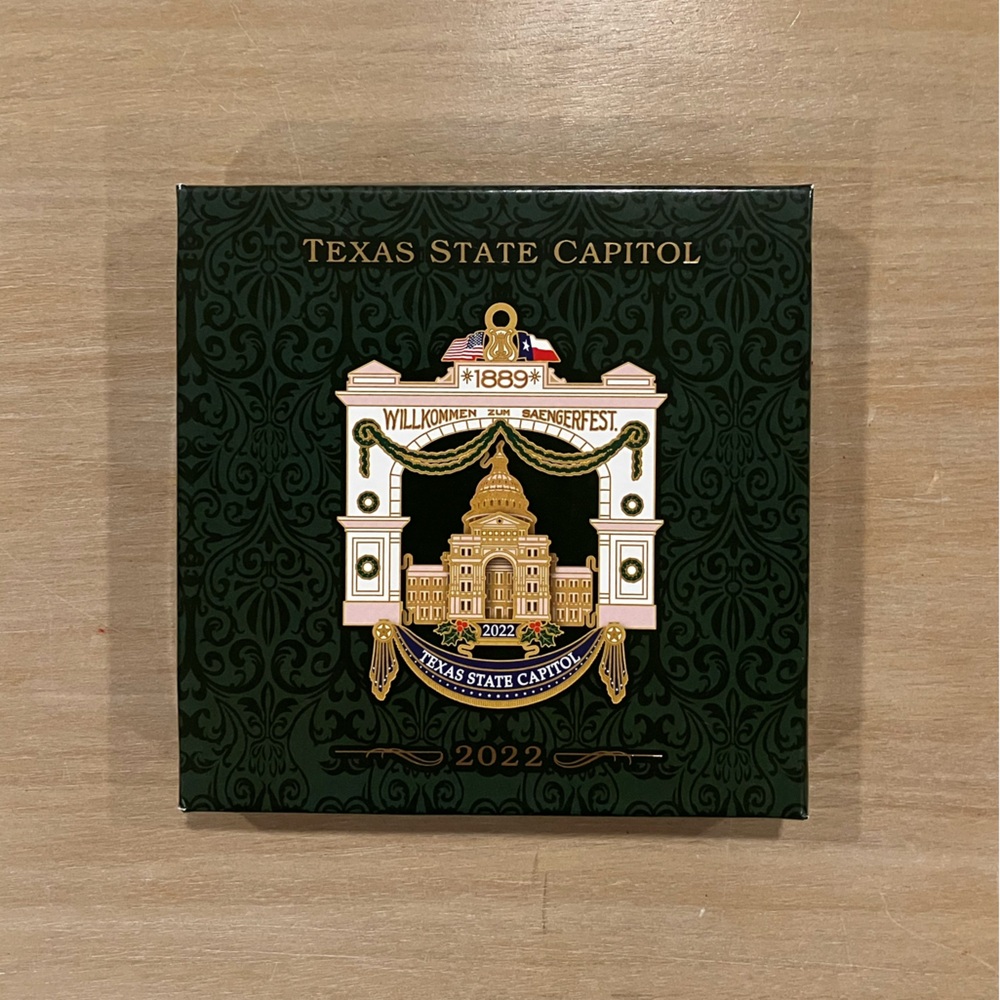 2022 Texas State Capitol Ornament